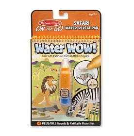 Bilde av Melissa & Doug Water Wow! Målarbok (Safari)