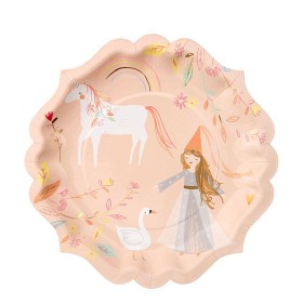 Bilde av Meri Meri Papptallrik 8-pack (Magical Princess)
