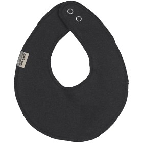 Bilde av Mikk-line Cotton Bibs - Round Antrazite
