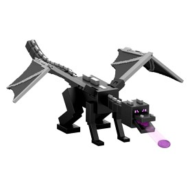 Bilde av Minecraft Enderdrage med drageild-angrep