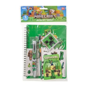 Bilde av Minecraft Skrivesett med multipenn