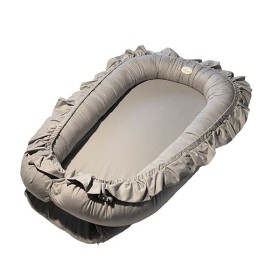 Bilde av Mini Dreams Babynest Volang (Grå)