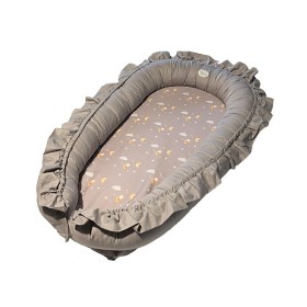 Bilde av Mini Dreams Babynest Volang (Kanin Grå)