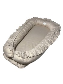 Bilde av Mini Dreams Babynest Volang (Sand)