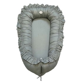 Bilde av Mini Dreams Babynest Volang Vintage green