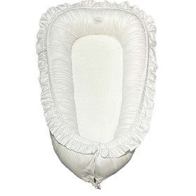 Bilde av Mini Dreams Babynest Volang (White)