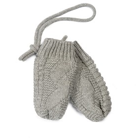 Bilde av Mini Dreams Babyvantar Fodrad (Grå)