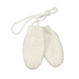 Bilde av Mini Dreams Babyvantar Fodrad (Vit)