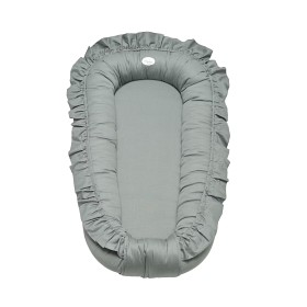 Bilde av Mini Dreams Cozy Babynest Volang (Grön)