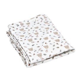Bilde av Mini Dreams Jerseyteppe Teddy Bear (Vit)