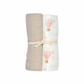 Bilde av Mini Dreams Muslinklut Vintage Balloon 2-pack (Rosa)