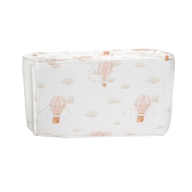 Bilde av Mini Dreams Sengebeskyttelse Vintage Ballon (Rosa)