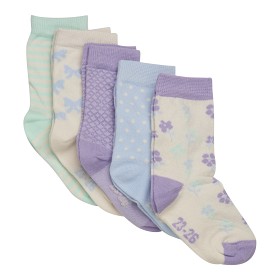 Bilde av MINYMO Socks w. Pattern (5-pack) Lavender