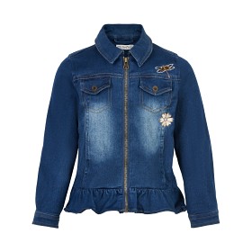 Bilde av Minymo Jacket Denim (Medium Blue denim)