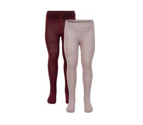 Bilde av MINYMO Strumpbyxor 2-pack (Rose Smoke)