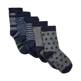 Bilde av MINYMO Strumpor 5-pack (Dark Grey Melange)