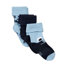 Bilde av MINYMO Strumpor Baby 3-pack (Dark Navy)