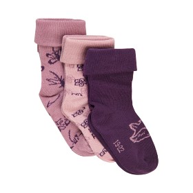 Bilde av MINYMO Strumpor Baby 3-pack (Dusky Orchid)