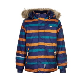Bilde av MINYMO Vinterjacka Herringbone (Navy)