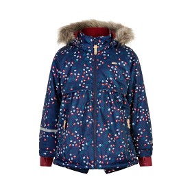 Bilde av MINYMO Vinterjacka Herringbone (Rio Red)