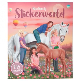 Bilde av Miss Melody Stickerworld Klistremerkebok