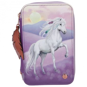 Bilde av Miss Melody Trippel pennetui (Violet Dreams)
