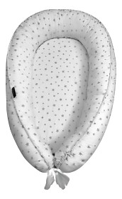Bilde av Mommys Best Baby Babynest (Stars White)