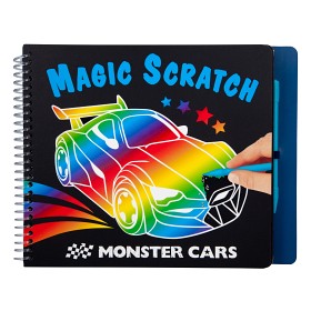 Bilde av Monster Cars Magic Scratch Bok