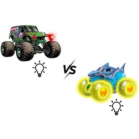 Bilde av Monster Jam 1:43 Glowing Light 2-pak