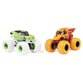 Bilde av Monster Jam 1:64 Diecast 2-pakning (Alien Invasion vs Bakugan Dragonoid)
