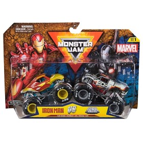 Bilde av Monster Jam 1:64 Marvel Iron Man vs. War Machine