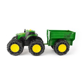 Bilde av Monster Treads John Deere Traktor med henger
