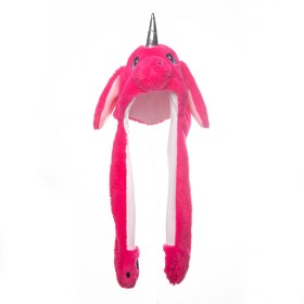 Bilde av Mössa Unicorn med rörliga öron (Rosa)