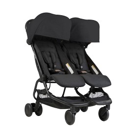 Bilde av Mountain Buggy Nano Duo Søskenvogn (Black)