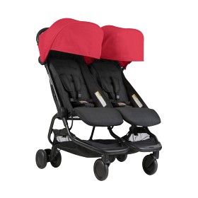 Bilde av Mountain Buggy Nano Duo Syskonvagn (Ruby)