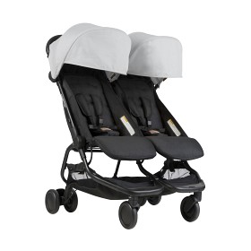 Bilde av Mountain Buggy Nano Duo Syskonvagn (Silver)