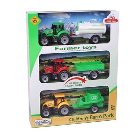 Bilde av Muddy Farmer - Traktor med släp 3 pack