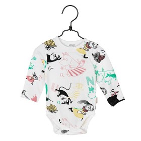 Bilde av Mumin Fjäril Body (Vit)
