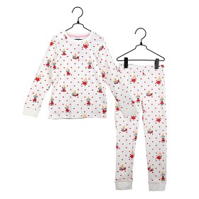Bilde av Mumin Hjerter Pyjamas (Hvit)