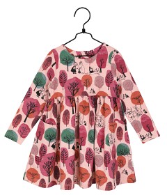 Bilde av Mumin Höstgård Klänning (Rosa)