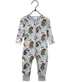 Bilde av Mumin Hu Pyjamas (Mörkgrå)