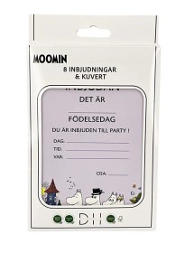 Bilde av Mumin vitasjonskort 8 stk
