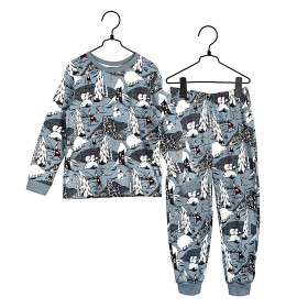 Bilde av Mumin Isbjörn Pyjamas (Gråblå)