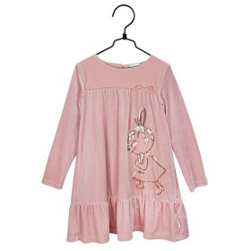 Bilde av Mumin Lilla My Velourklänning (Rosa)