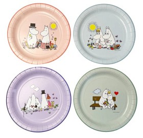 Bilde av Mumin papirplater 8 stk