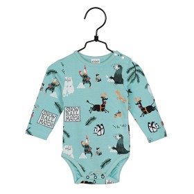 Bilde av Mumin Snöbollslek Body (Grön)