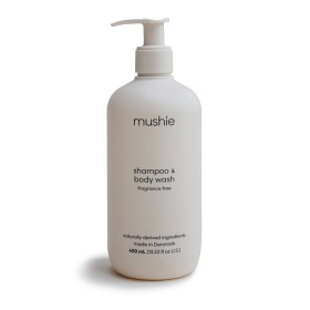 Bilde av Mushie Baby Shampoo & Body Wash Fragrance Free 400 ml