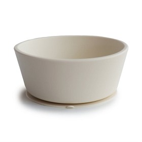 Bilde av Mushie Silikonskål Ivory
