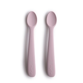Bilde av Mushie Silikonskje 2-p (Soft Lilac)