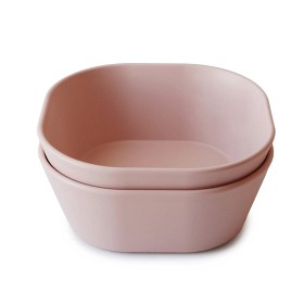 Bilde av Mushie Skål Square (Blush)